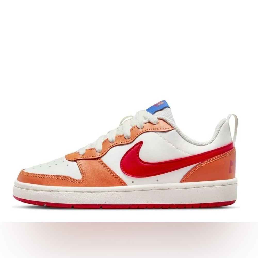 Nike Court Borough Sneakers in Orange and Red - Picture 9 of 10